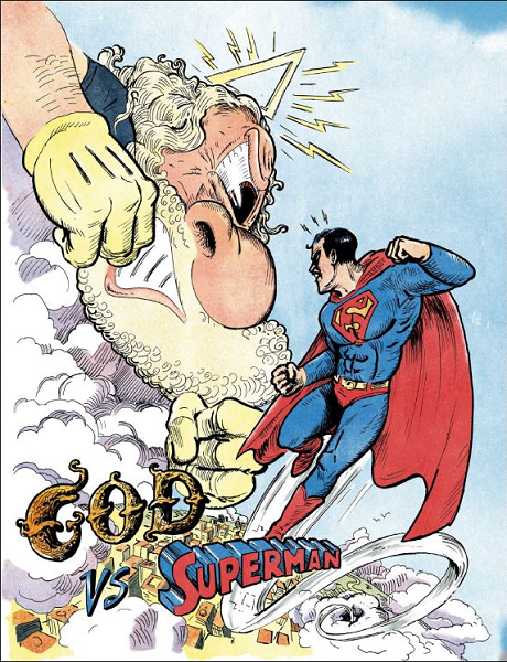 god vs superman
