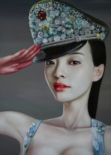 Army Princess No.4, huile sur toile, 250x180cm, 2009