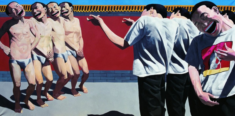 The Execution, huile sur toile, 150x300 cm, 1995, collection particulière